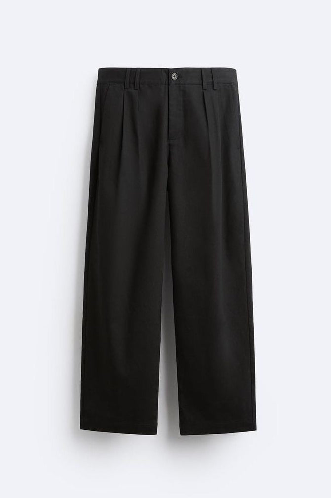 BLACK — Tailored Pants