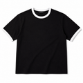 Ringer Tee — Black / White