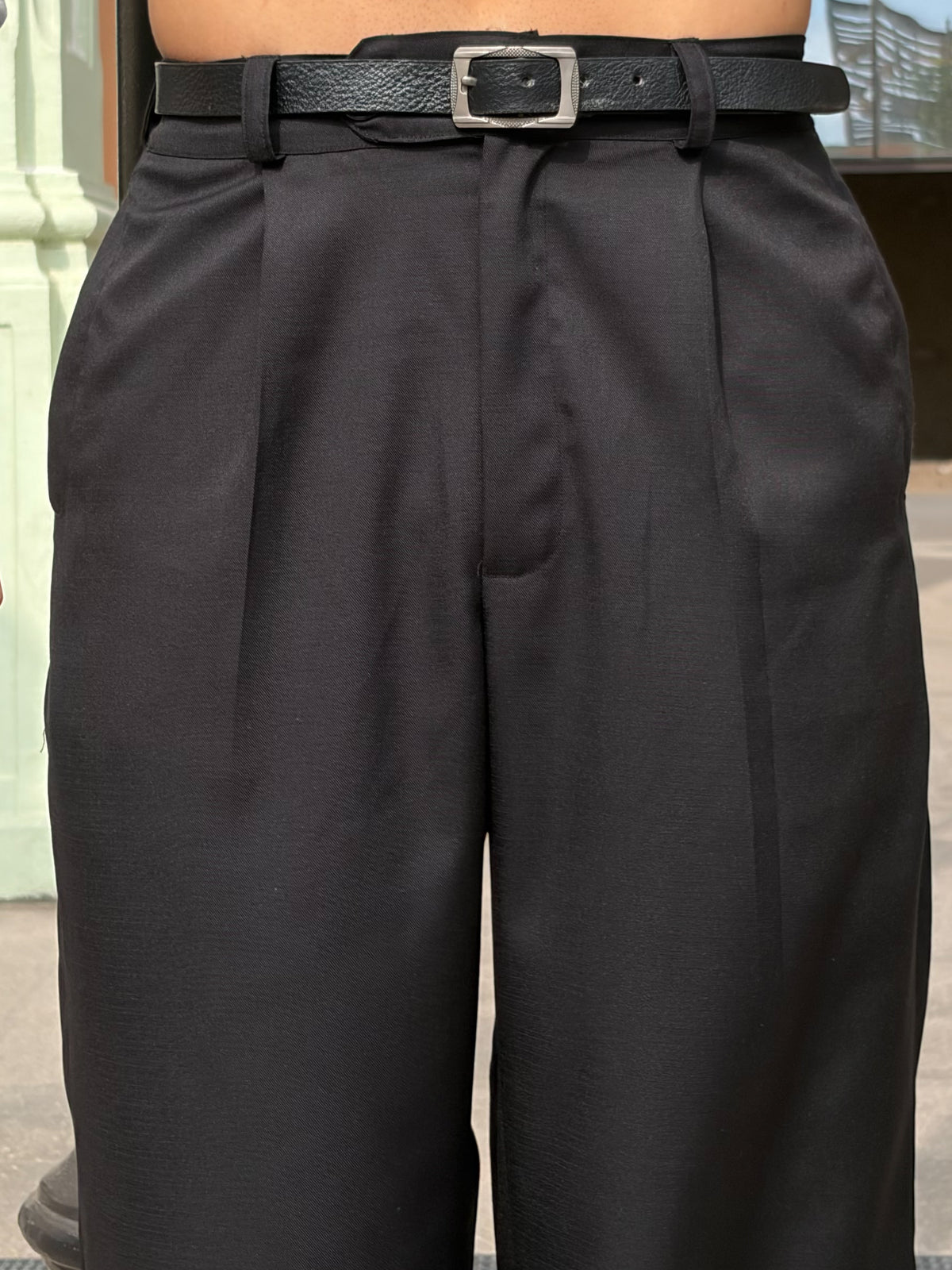 BLACK — Tailored Pants