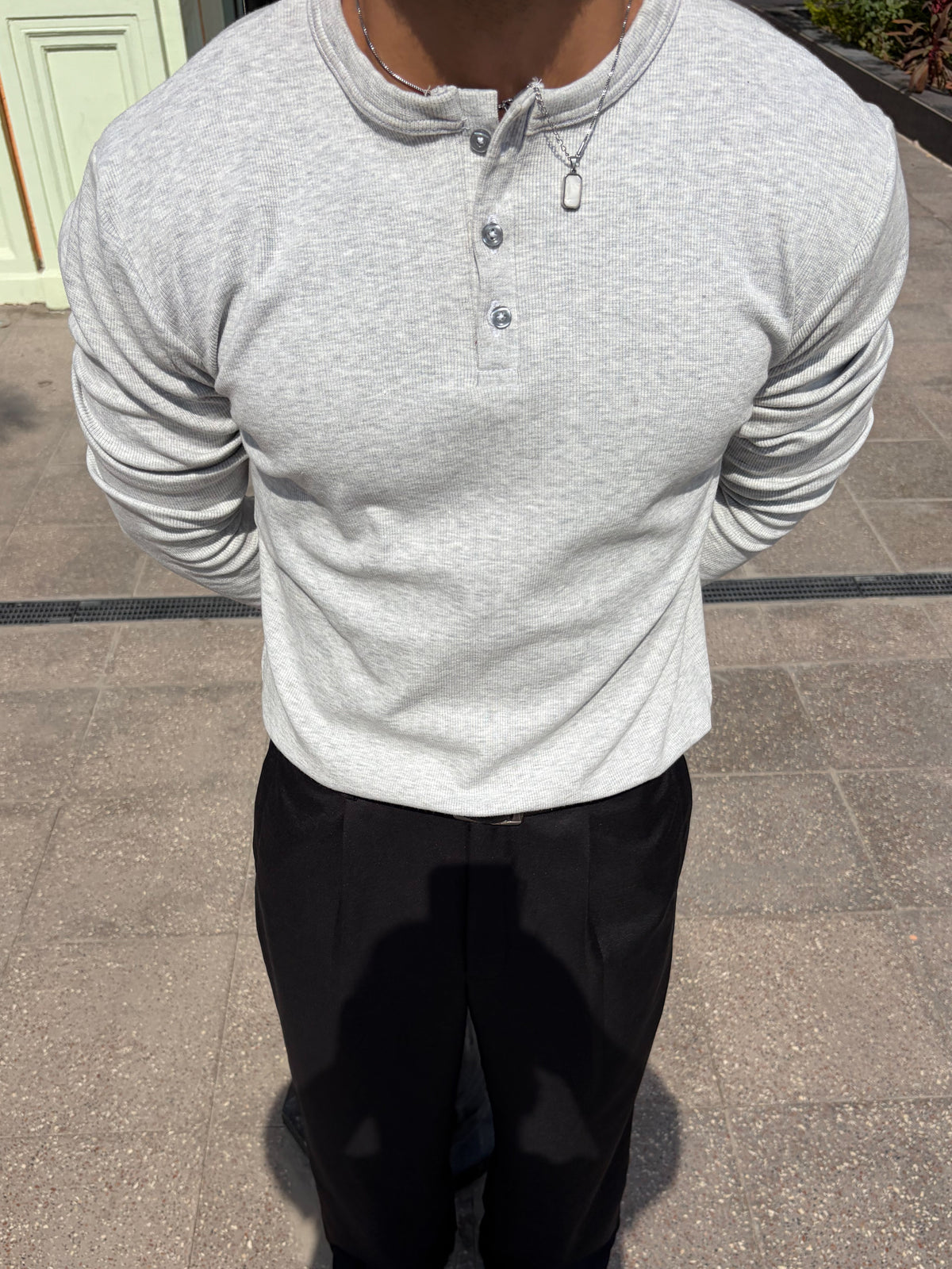 Wstudios Henley T-Shirt (grey)